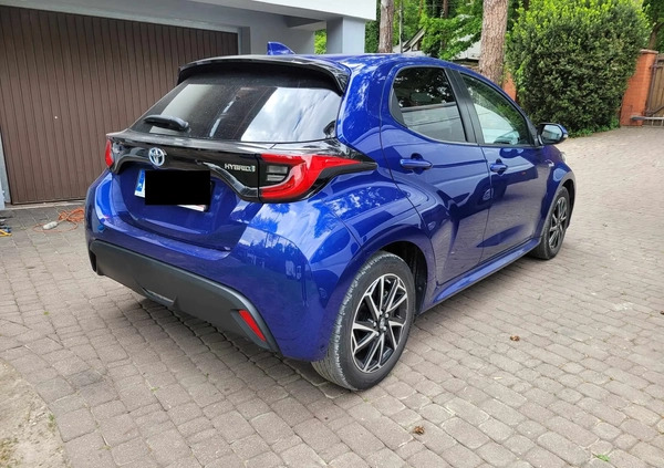 Toyota Yaris cena 79900 przebieg: 23000, rok produkcji 2021 z Piaseczno małe 596